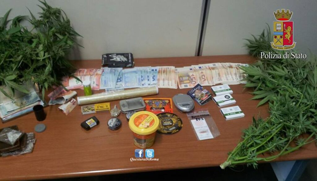 scoperti due pusher all'Ardeatino e San Paolo