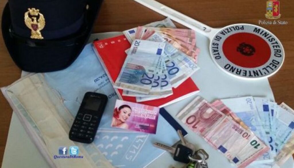 scoperto centro benessere a luci rosse al Prenestino