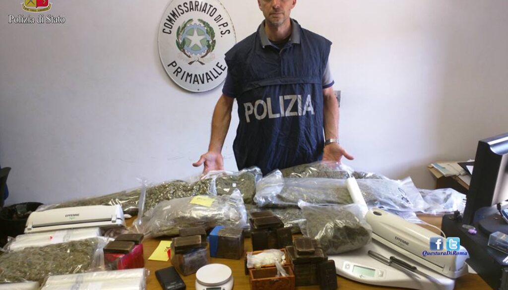 spacciavano droga al Parco delle Rane alla Montagnola