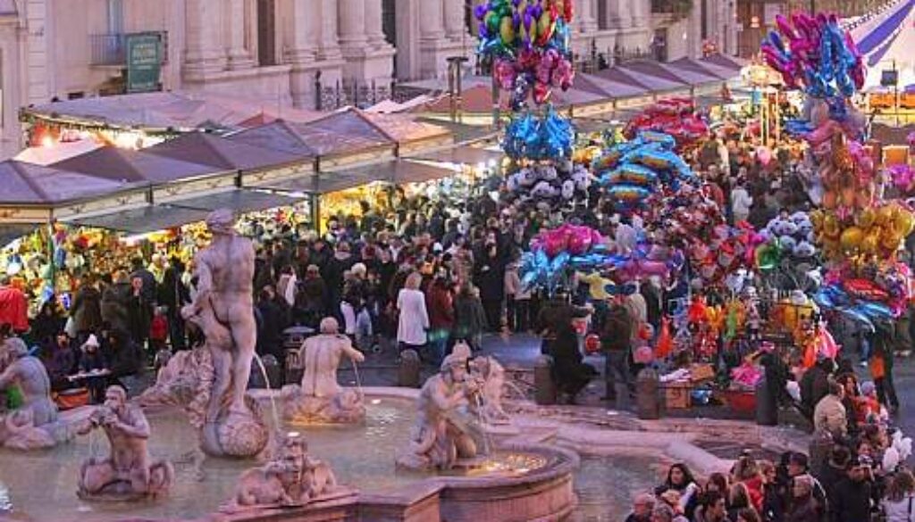 Epifania a piazza Navona