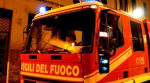 Incendio in un appartamento al Nuovo Salario