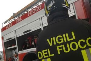 Incendio in una palestra al Nomentano