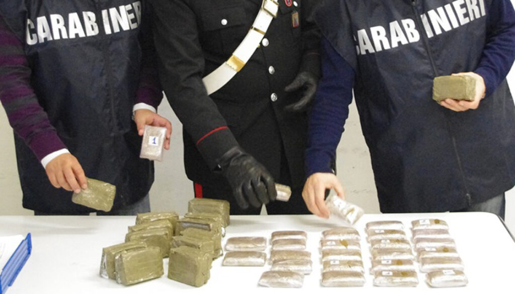 Operazione antidroga dei Carabinieri ad Ardea e Nettuno