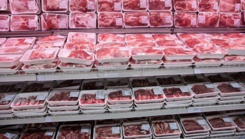 Rubano carne in un supermercato a Torre Maura Rubano carne in un supermercato a Torre Maura