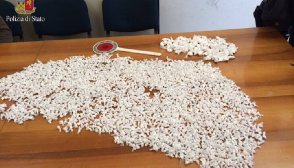 deposito di droga a san basilio