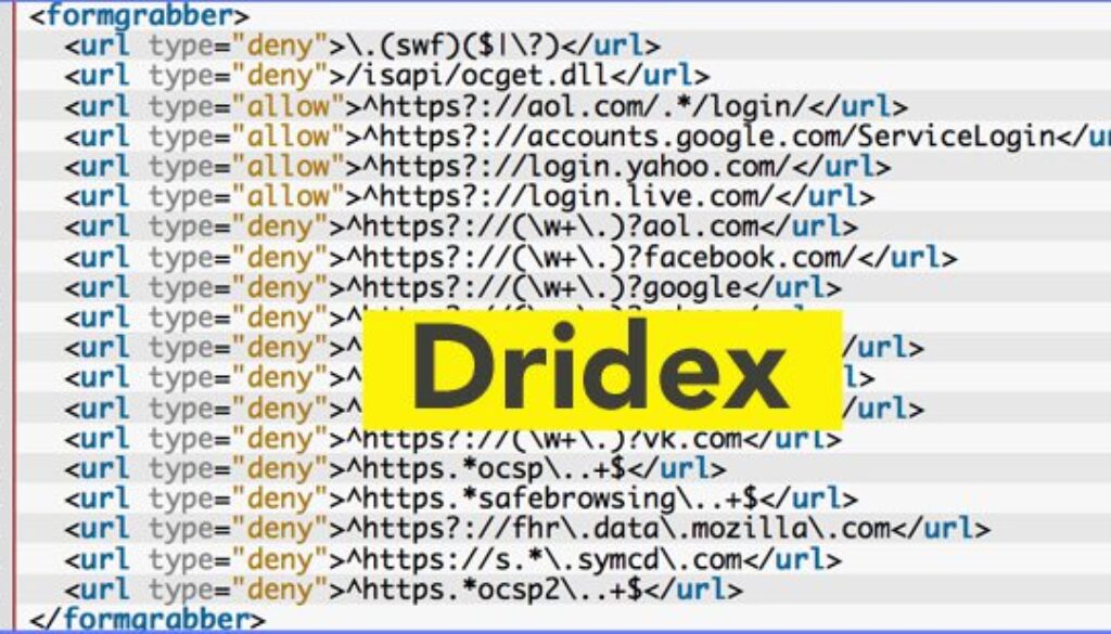 Attenzione al virus Dridex