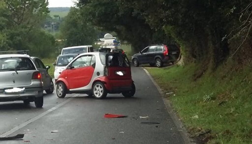 Incidente tra Mentana e Fonte Nuova