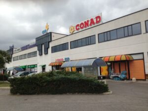 Rapina al supermercato Conad di Guidonia