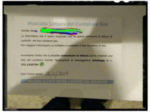 Truffa del contatore Enel su Whatsapp