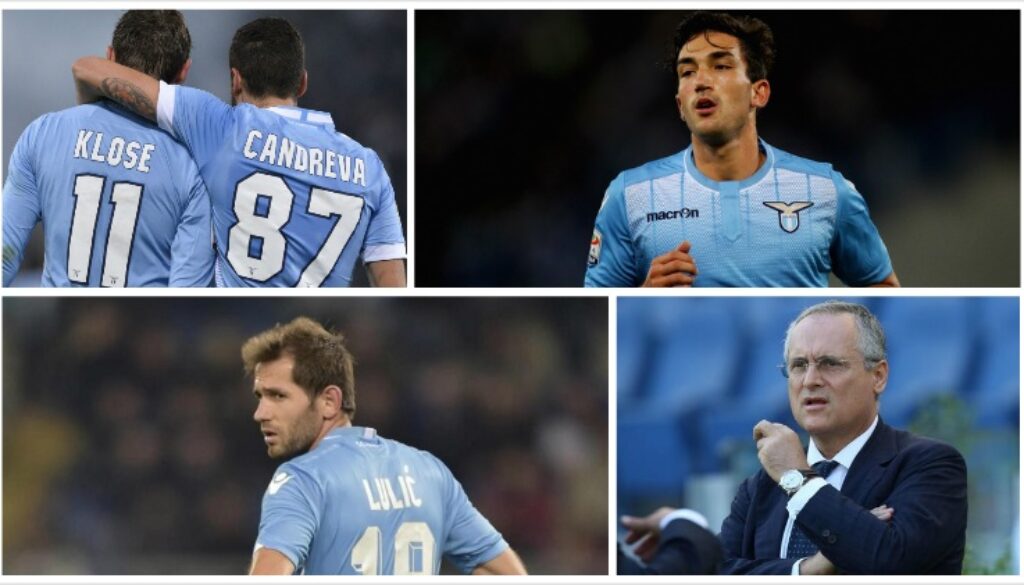 Candreva Cataldi Klose Lulic Lotito Lazio Candreva Cataldi Klose Lulic Lotito Lazio