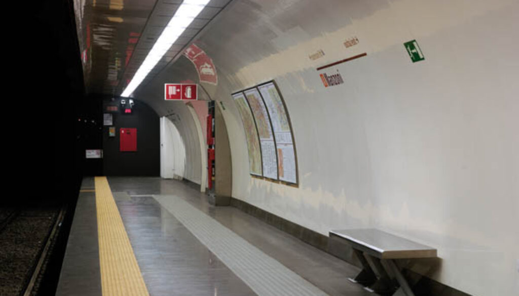 Controlli antiborseggio nella Metro