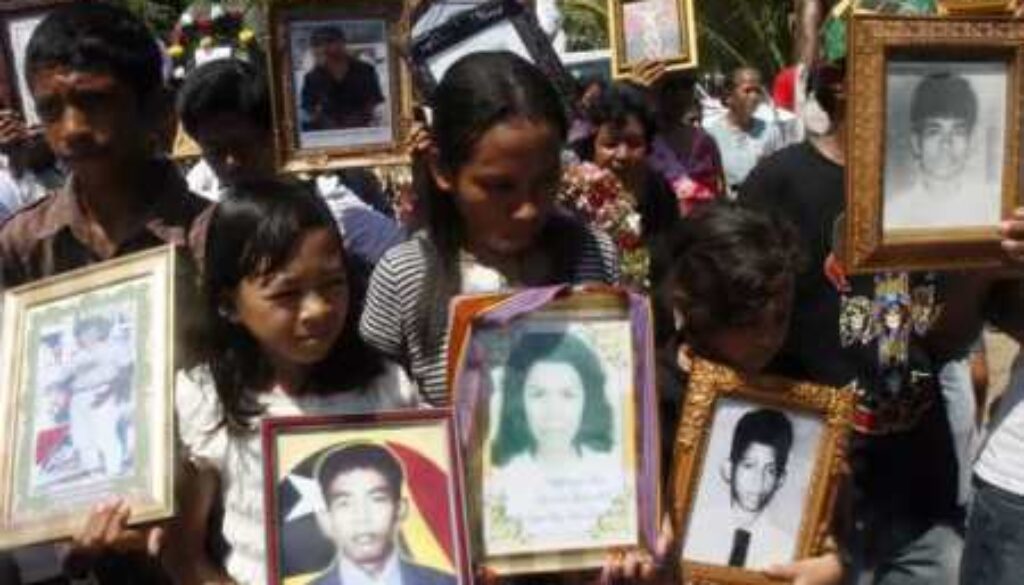 Dili strage di Santa Cruz Timor Est