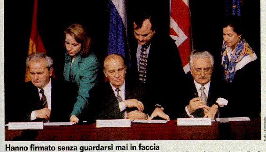 Firma accordo di Dayton