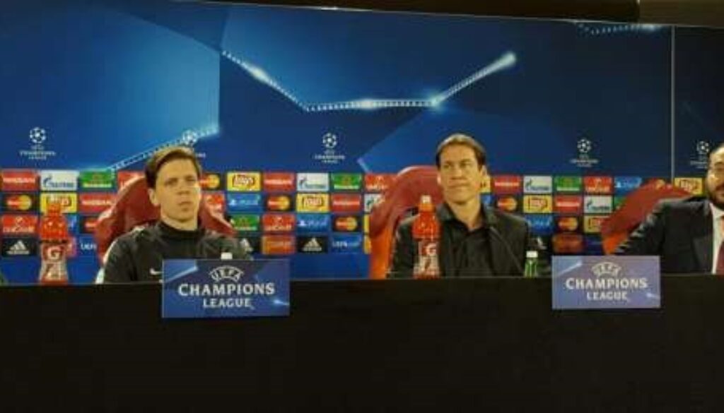 Garcia Szczesny conferenza Roma - Bayer