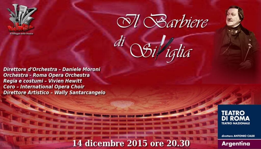 Il Barbiere di Siviglia torna al Teatro Argentina dopo 200 anni