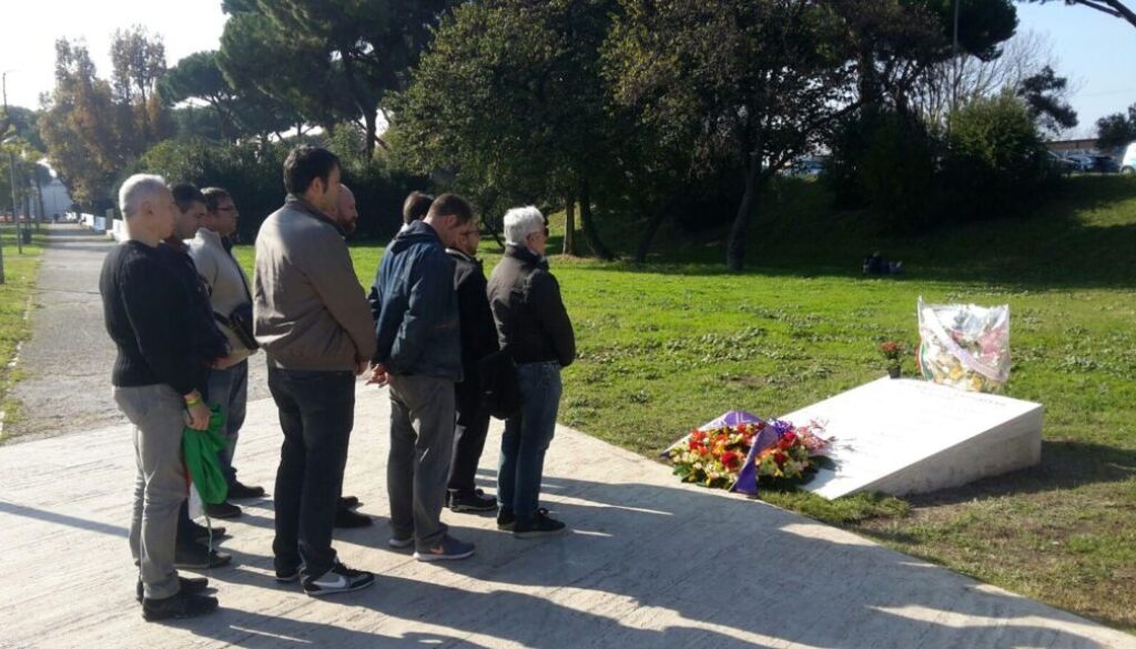Noi con Salvini Municipio XIII monumento caduti Nassiriya