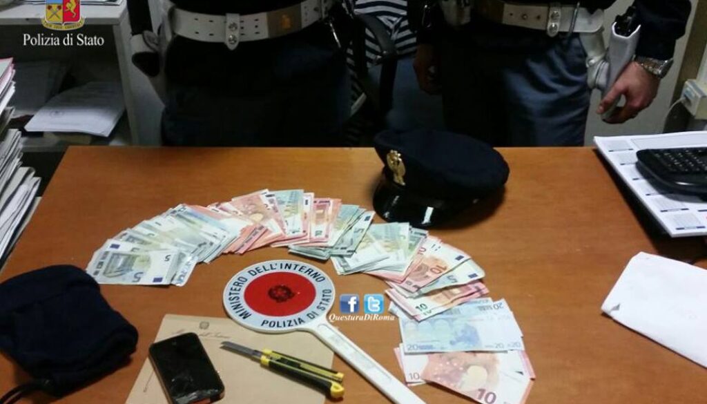 Rapina un ufficio postale con un taglierino al Prenestino