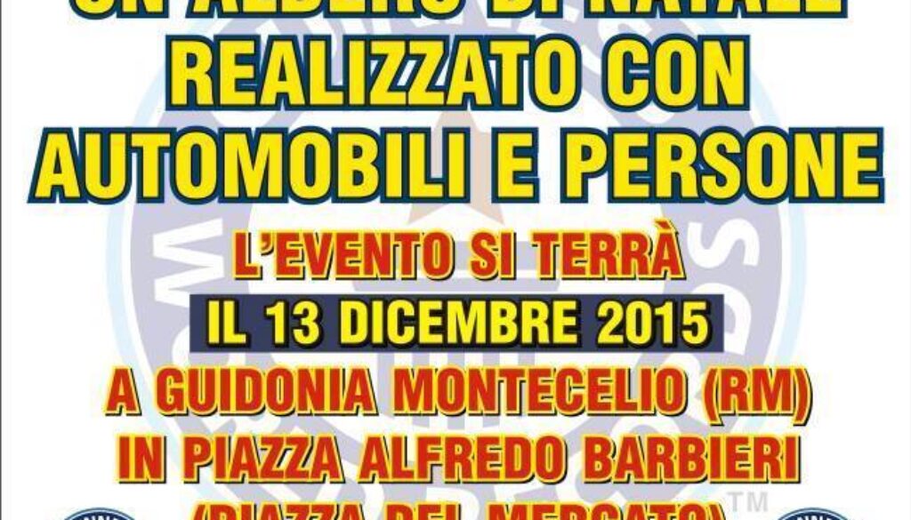 guidonia albero di natale da record