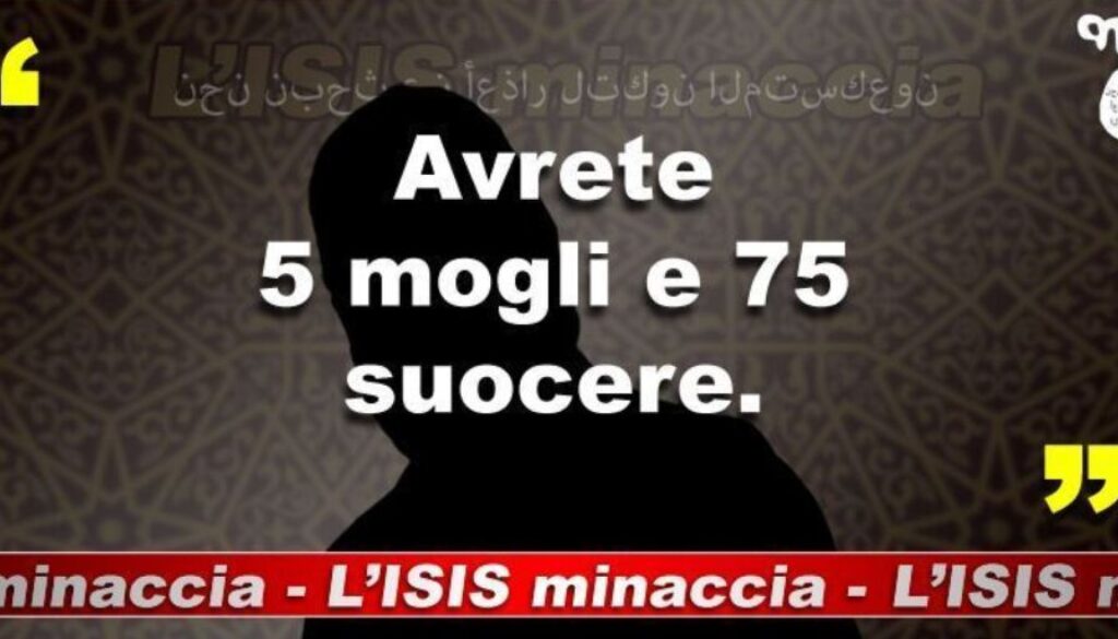 isis minaccia roma