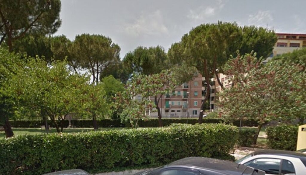 Area verde Via Antonio de Viti de Marco Municipio XV