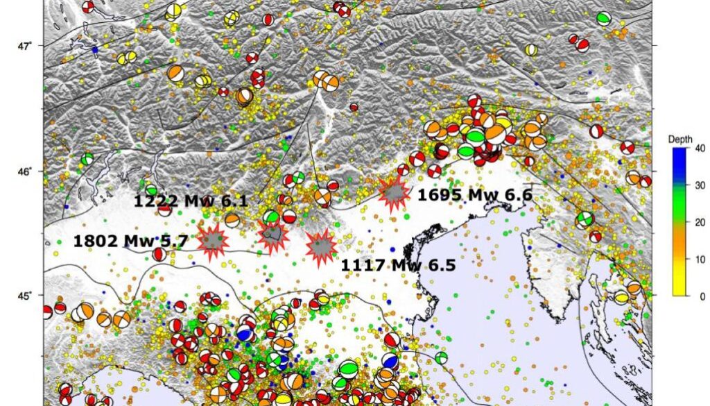 Il terremoto del 3 gennaio 1117