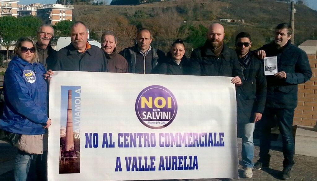 Municipio XIII Noi con Salvini Centro Commerciale Valle Aurelia