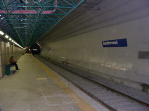 Rubano rame alla stazione Quattro Venti