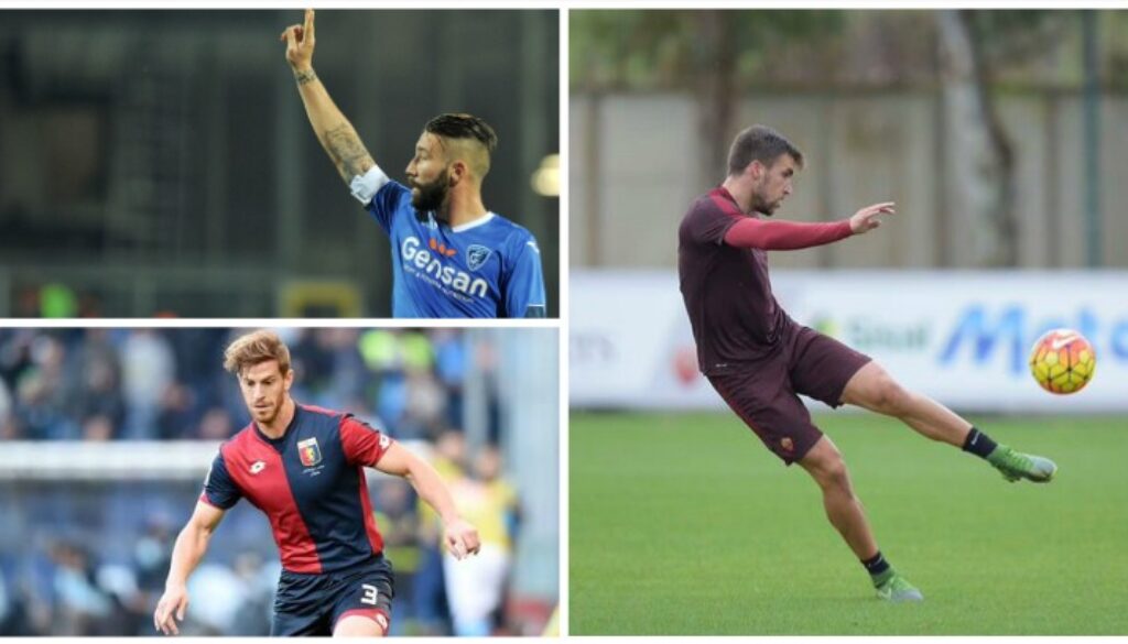 Ansaldi Strootman Tonelli Roma