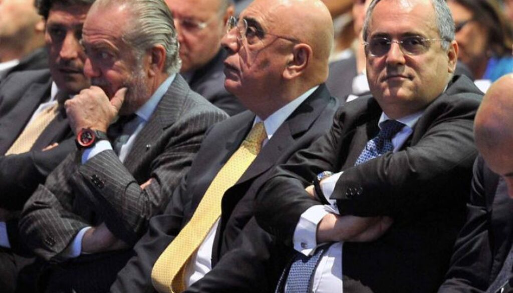De Laurentiis Galliani Lotito Lazio