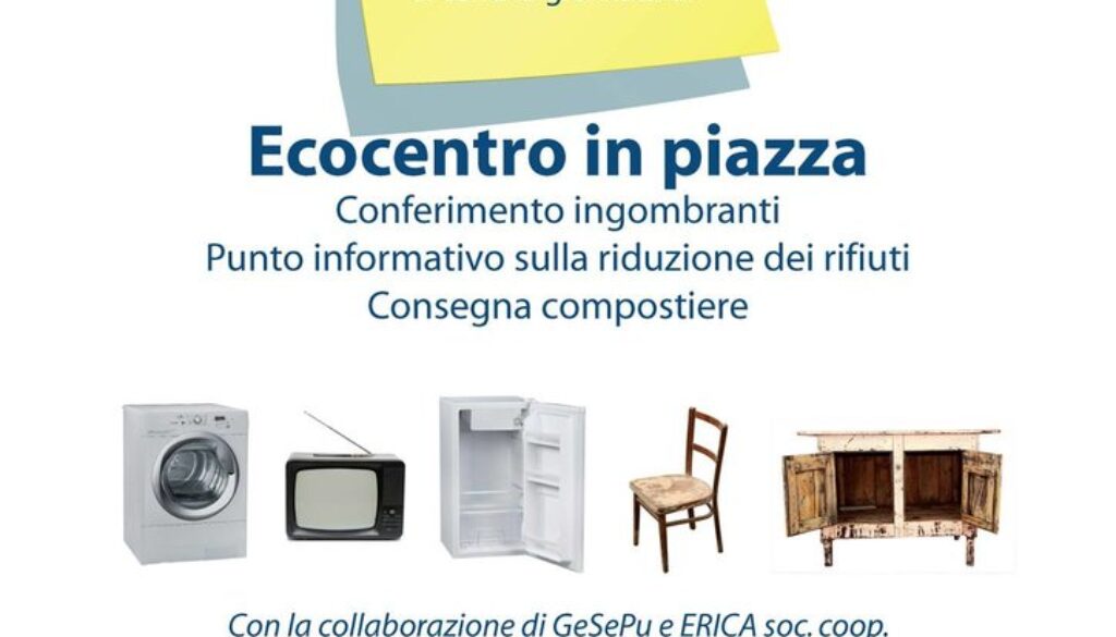 Prima giornata di Ecocentro in Piazza
