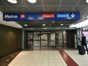 allarme bomba metro Termini allarme bomba metro Termini