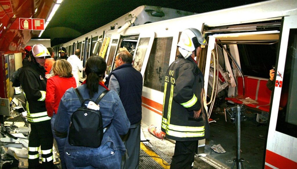 scontro sulla metro A del 2006