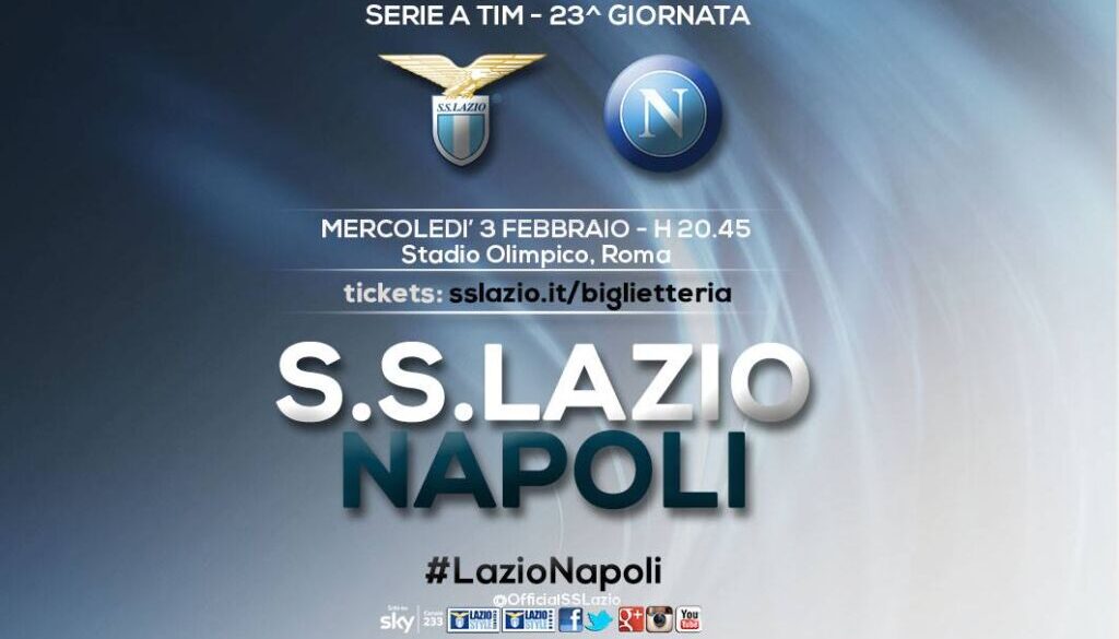 Lazio - Napoli viabilità