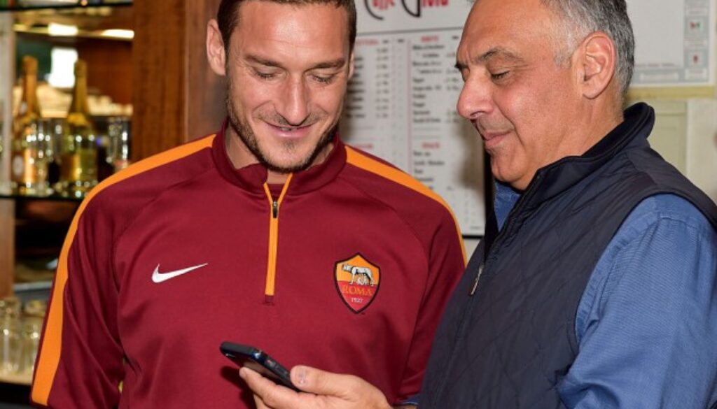 Pallotta Totti Roma