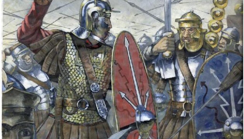 Settimio Severo trionfo battaglia di Lugdunum
