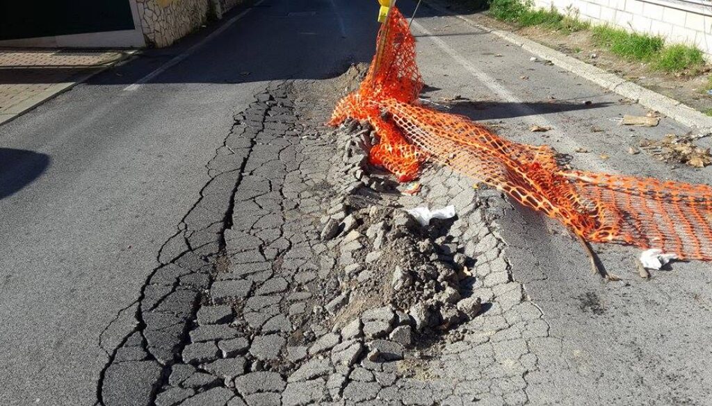 Via Barzilai 167 Romanina buca Altra Destra