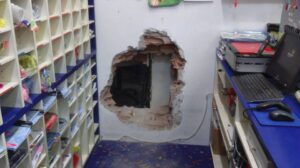 Banda del buco in azione in una tabaccheria di Pomezia