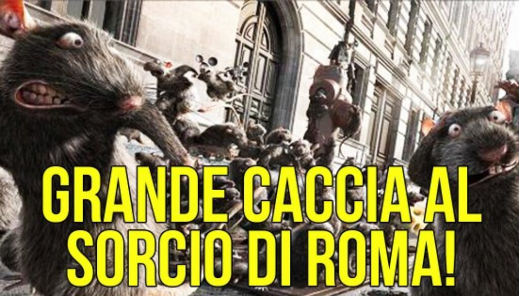 Grande caccia al sorcio di Roma Grande caccia al sorcio di Roma