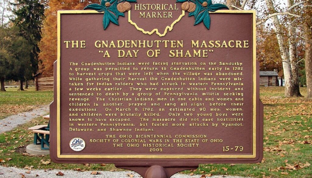 Il massacro di Gnadenhutten