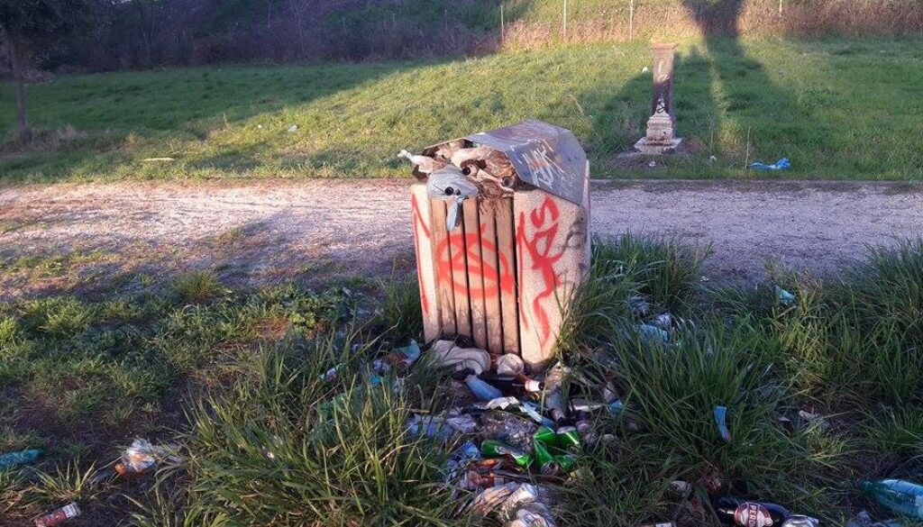 Municipio V Parco Caduti di Marcinelle Altra Destra denuncia degrado