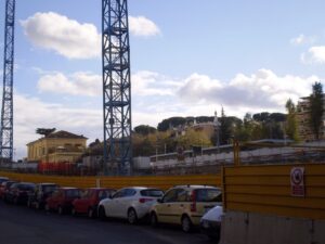 Municipio XIII cantiere via Innocenzo III stazione San Pietro Zuppello