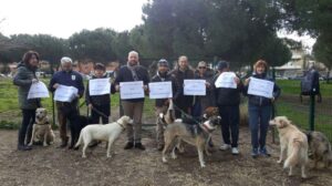 Noi con Salvini Municipio XIII area parco cani processionarie Torrevecchia