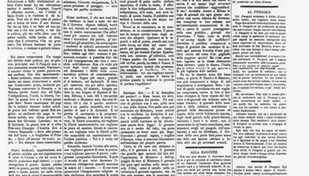 Primo numero Corriere della Sera