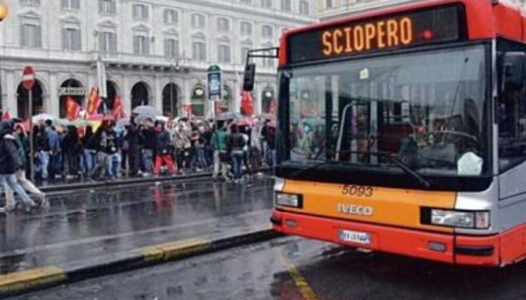 Sciopero Atac Roma TPL Fs taxi