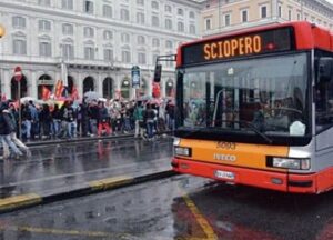 Sciopero Atac Roma TPL Fs taxi