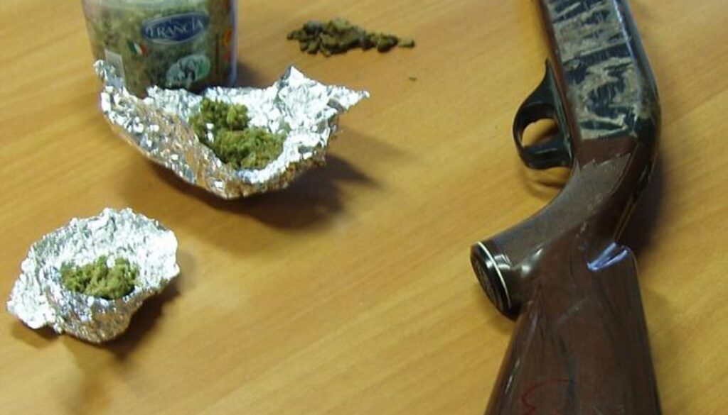 Sequestro di droga e fucili a Corviale