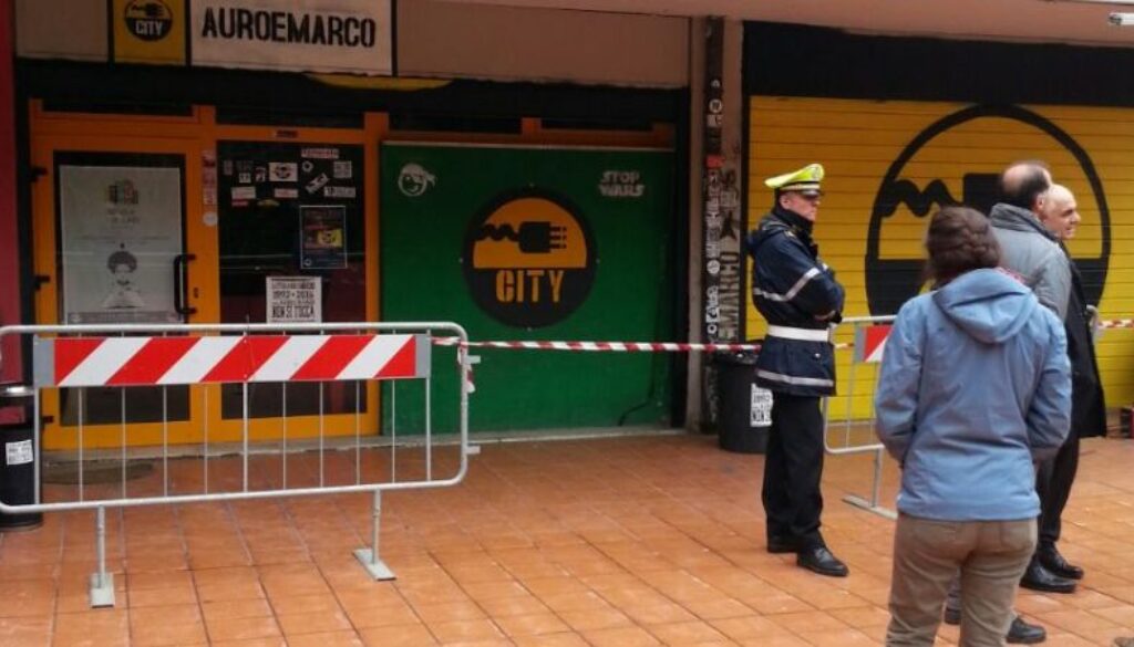 Sgomberato centro sociale a Spinaceto