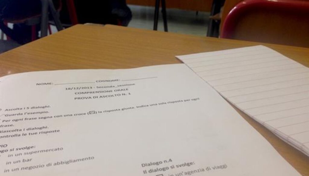 Test d'italiano al posto del connazionale a Nettuno