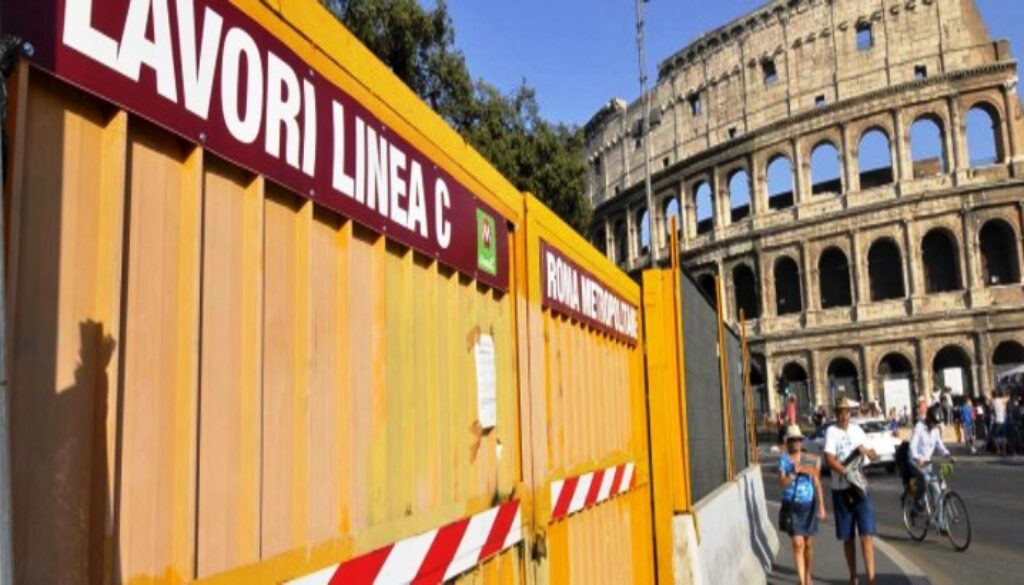 metro c lavori