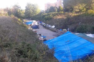 Bombe carta contro i rom in zona Bufalotta